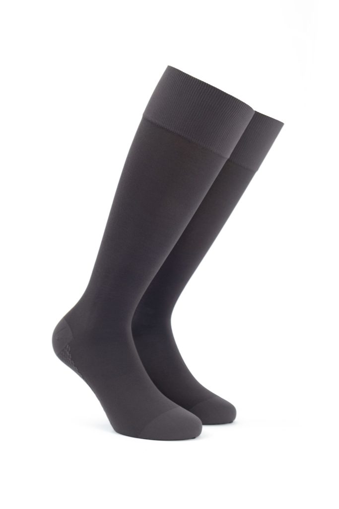 Ibici Skywalk Light Unisex Support Compression Socks with antimicrobial silver fiber and anatomic heel, made in Italy