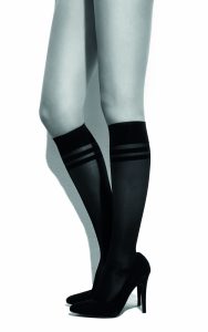 SEGRETA Silhouette Derm® 70 DEN Knee High Compression Socks with medium support and anti-cellulite benefits